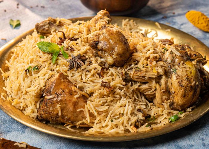 Chicken biryani